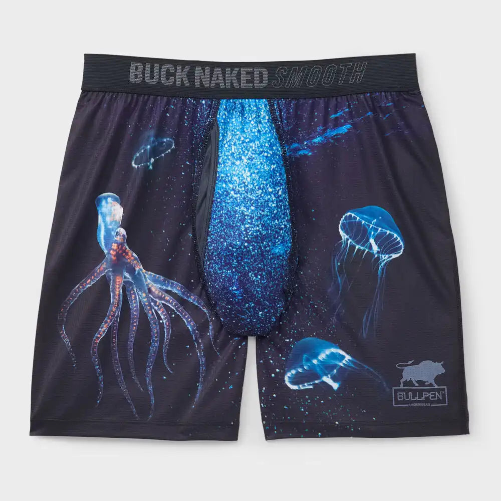 Men's Buck Naked Smooth Bullpen Boxer Briefs