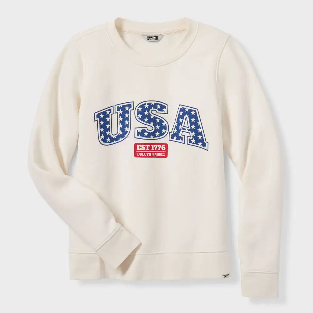 Women's Plus Duluth Heritage Crewneck Sweatshirt