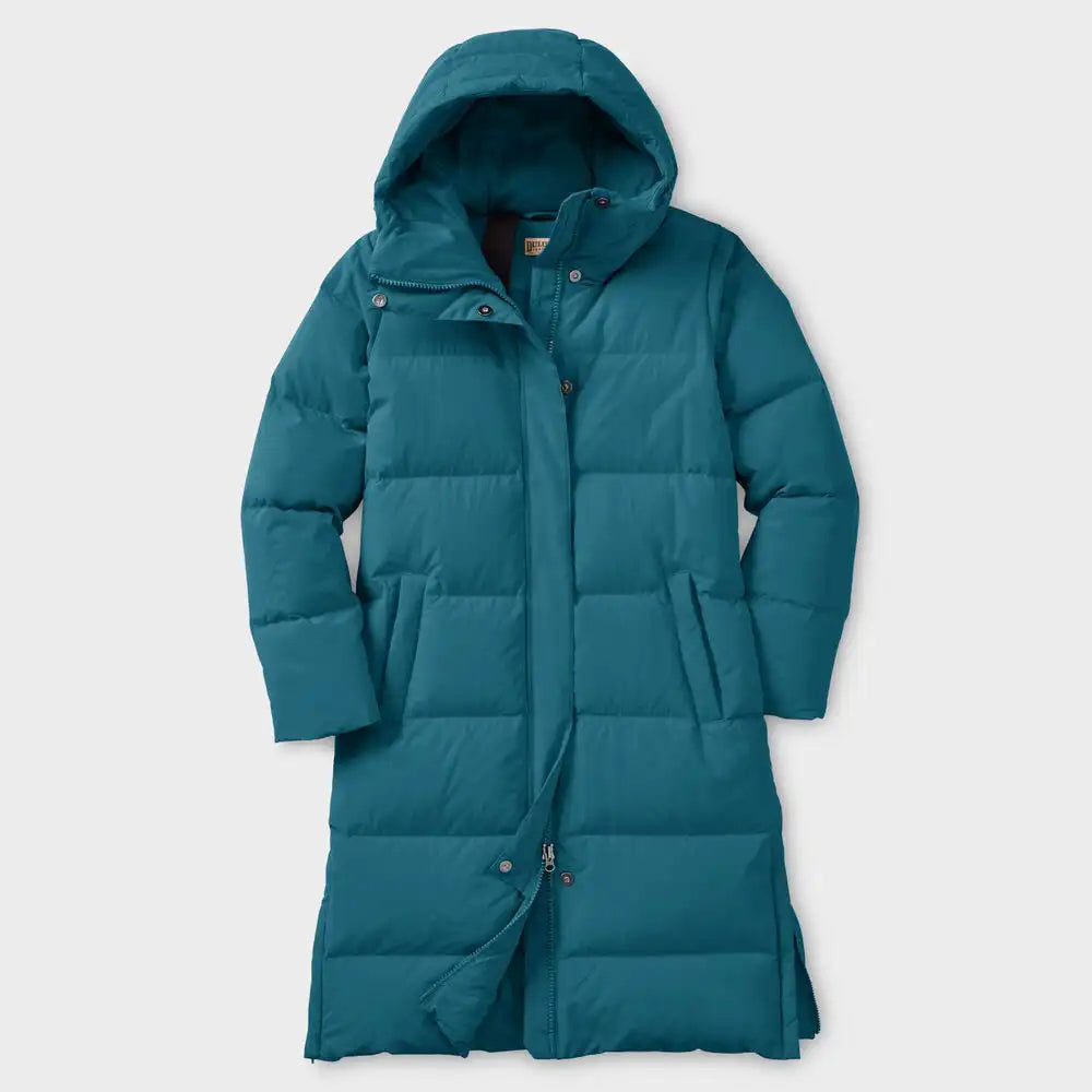 Women's Ruffer Puffer Arctic Down Long Coat