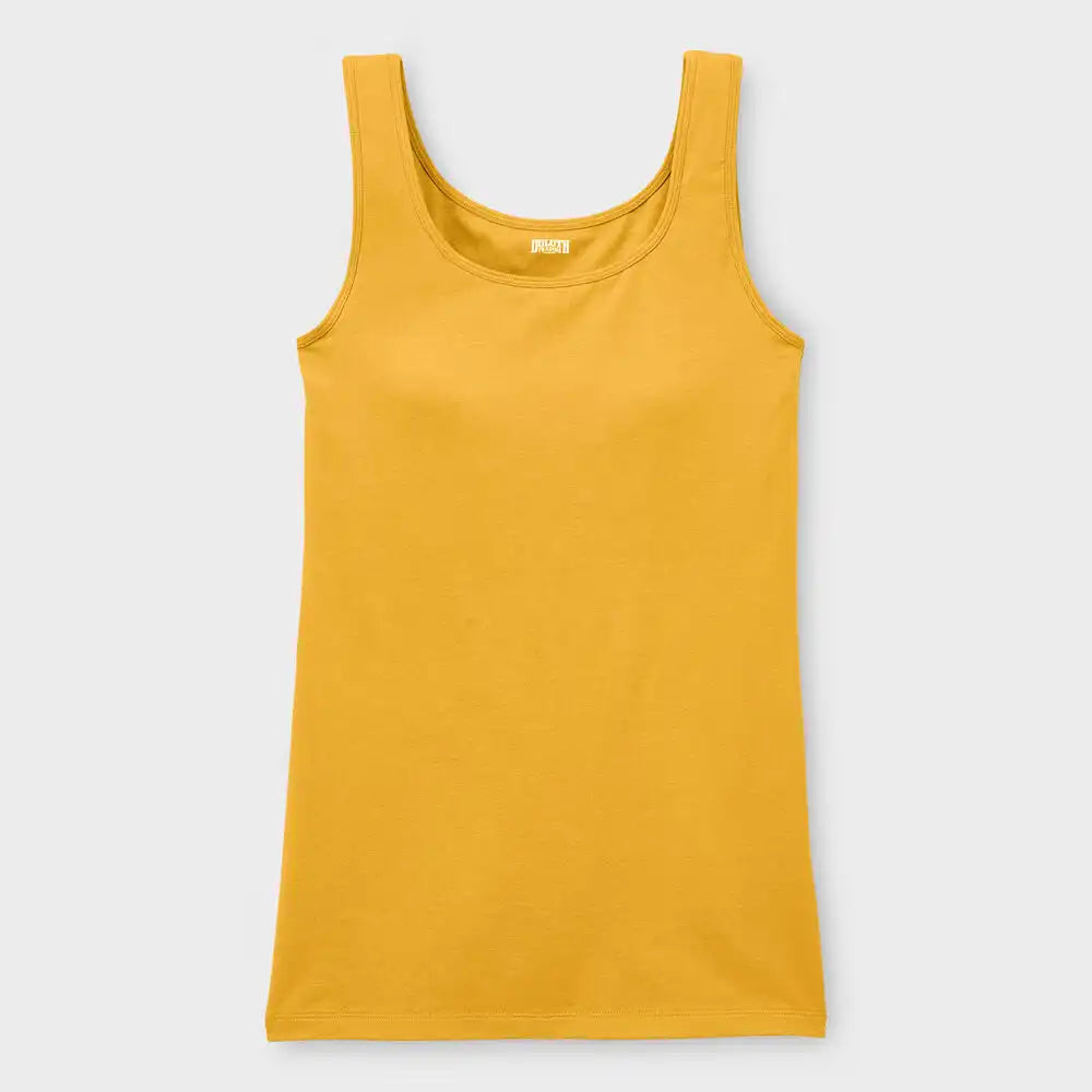 Women's No-Yank Wireless Built-In Bra Tank