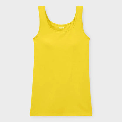 Women's No-Yank Wireless Built-In Bra Tank