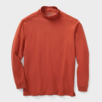 Men's Longtail T Relaxed Fit Mock Turtleneck