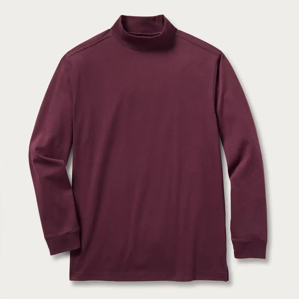 Men's Longtail T Relaxed Fit Mock Turtleneck