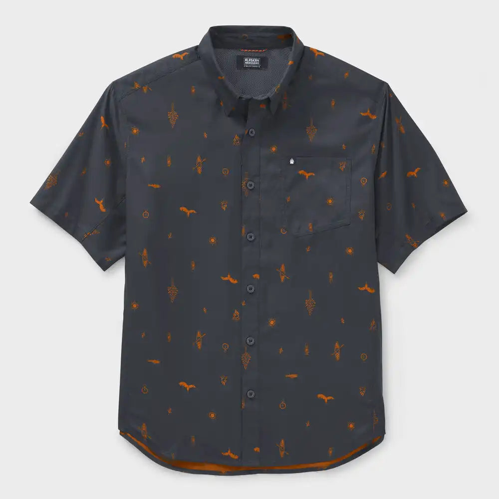 Men's AKHG Mountain Stream Relaxed Fit Short Sleeve Shirt