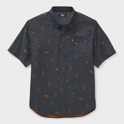 Men's AKHG Mountain Stream Relaxed Fit Short Sleeve Shirt