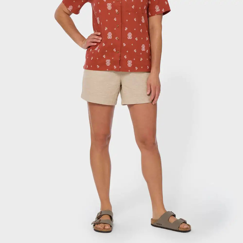 Women's Artisan Hemp Pull-On 5" Shorts
