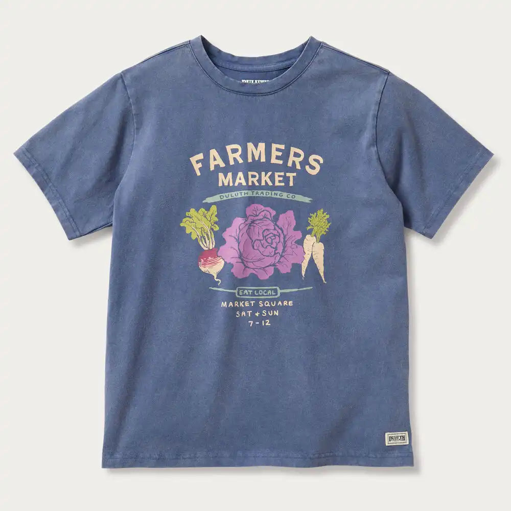 Women's Plus Duluth Heritage Washed Crewneck Tee