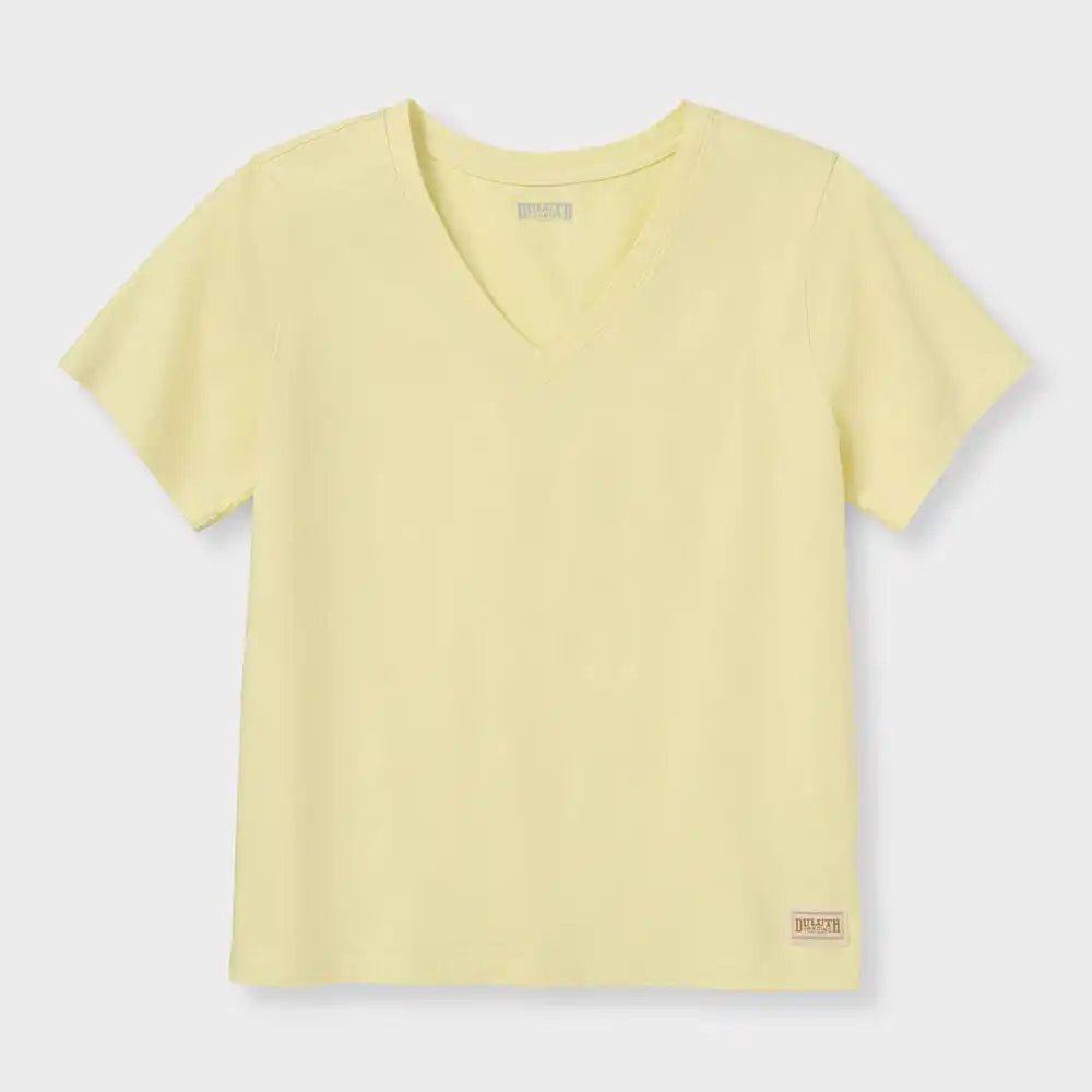 Women's Duluth Heritage Washed V-Neck Tee