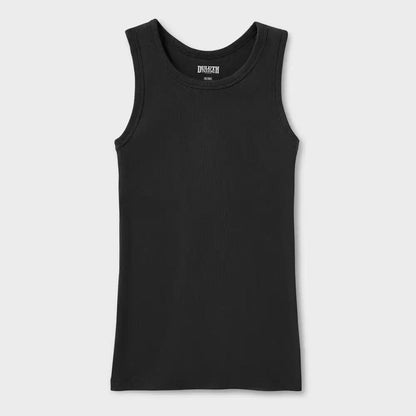 Women's No-Yank Luxe Rib Racerback Shelf Bra Tank