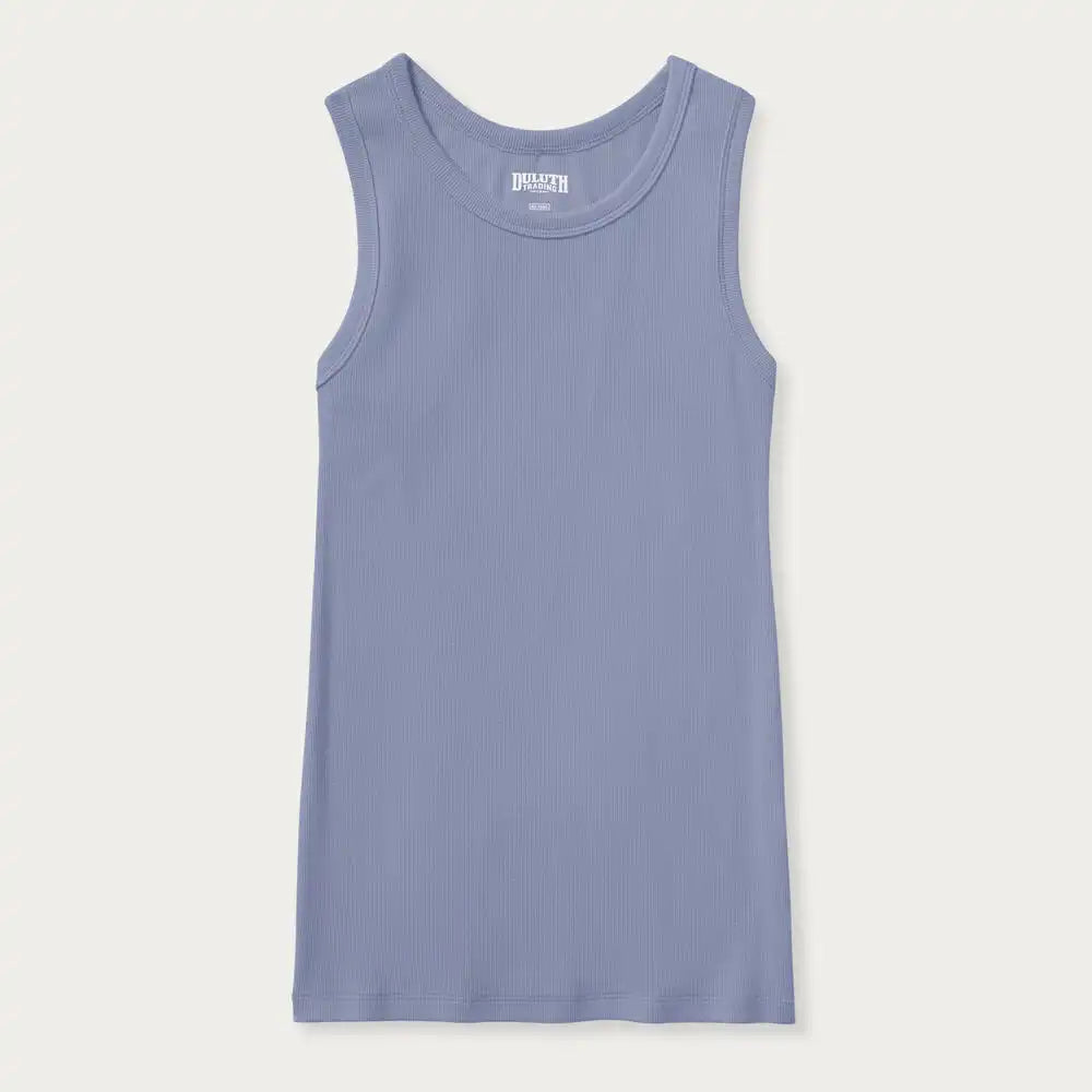 Women's No-Yank Luxe Rib Racerback Tank