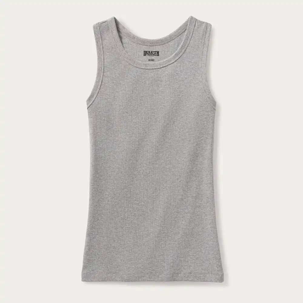 Women's No-Yank Luxe Rib Racerback Tank