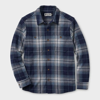 Men's T-Shirt Flannel Standard Fit Shirt