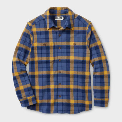 Men's T-Shirt Flannel Standard Fit Shirt