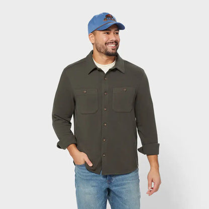 Men's T-Shirt Flannel Standard Fit Shirt