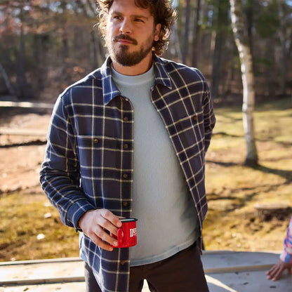 Men's T-Shirt Flannel Standard Fit Shirt