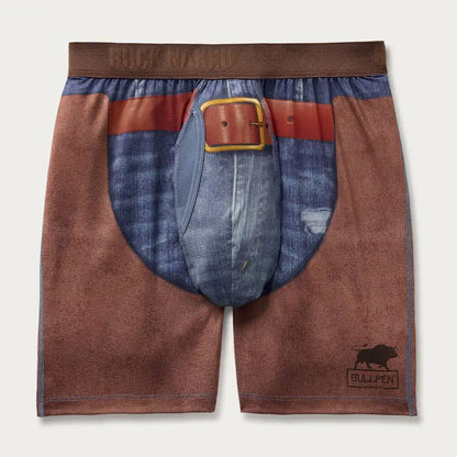 Men's Buck Naked Smooth Bullpen Boxer Briefs