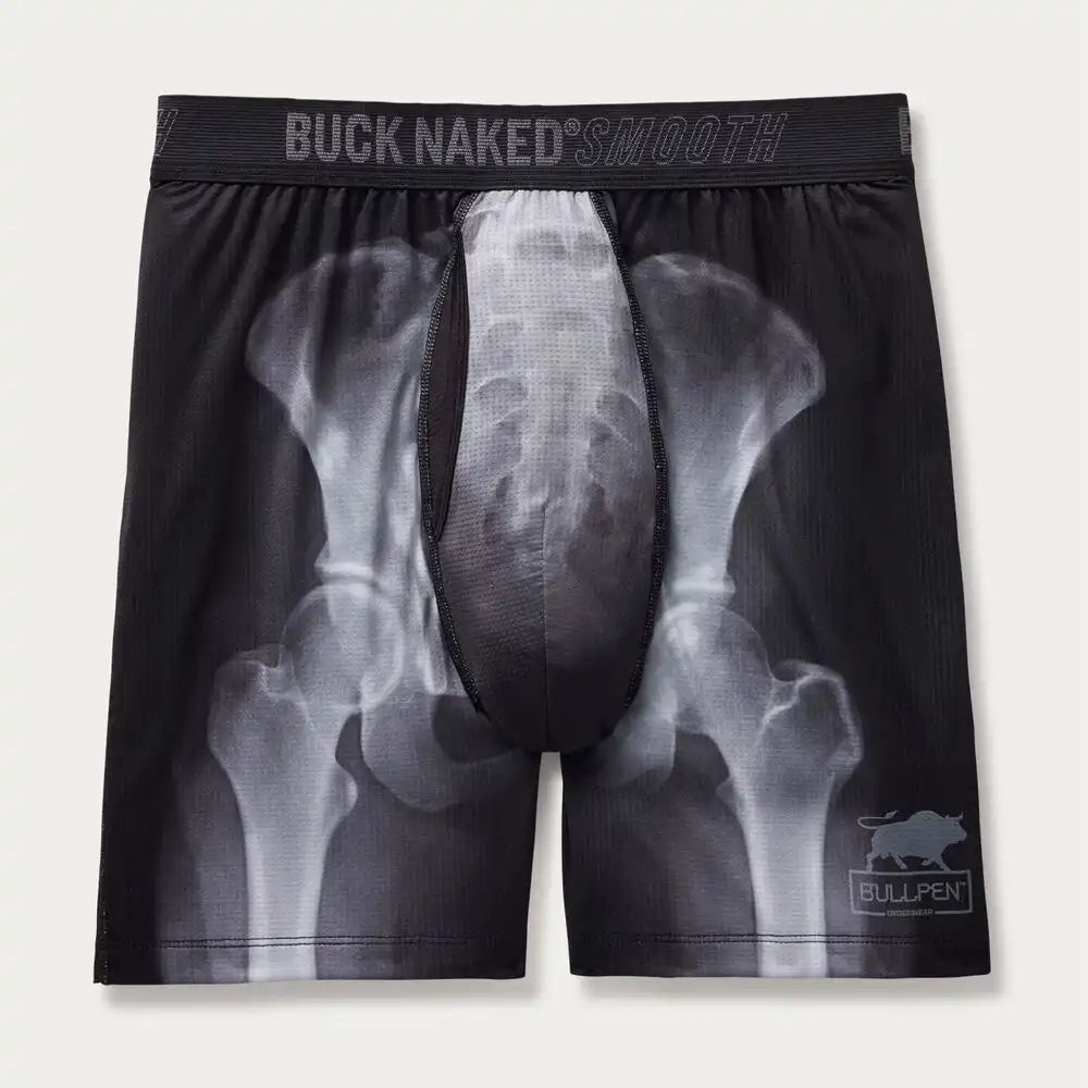 Men's Buck Naked Smooth Bullpen Boxer Briefs