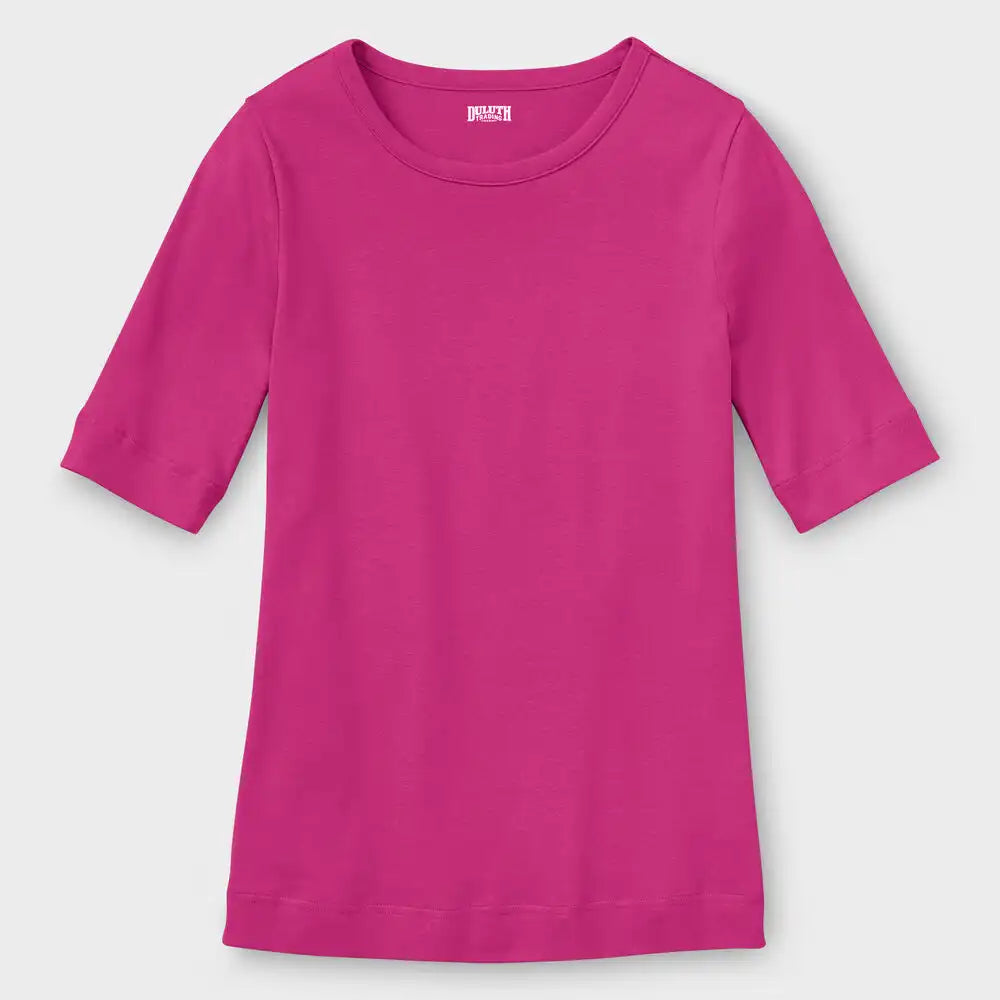 Women's Longtail T Elbow Sleeve Scoopneck