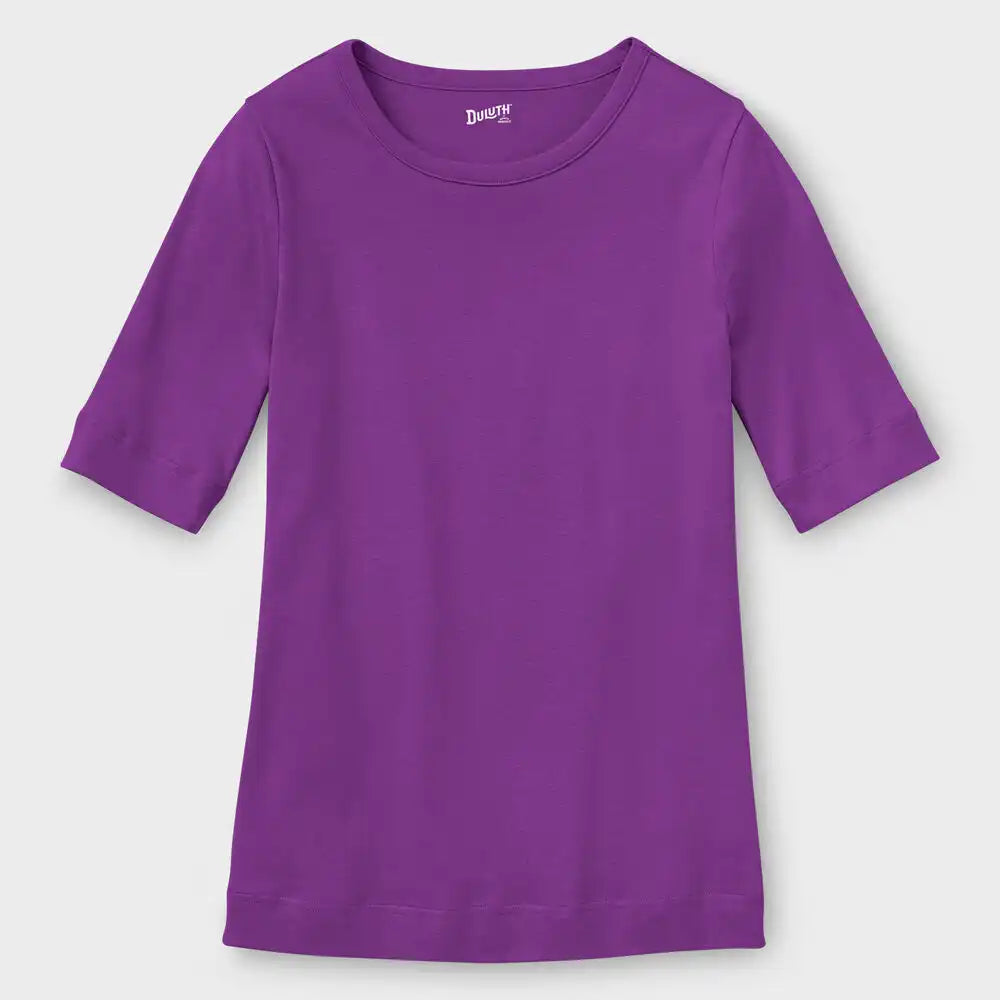 Women's Longtail T Elbow Sleeve Scoopneck