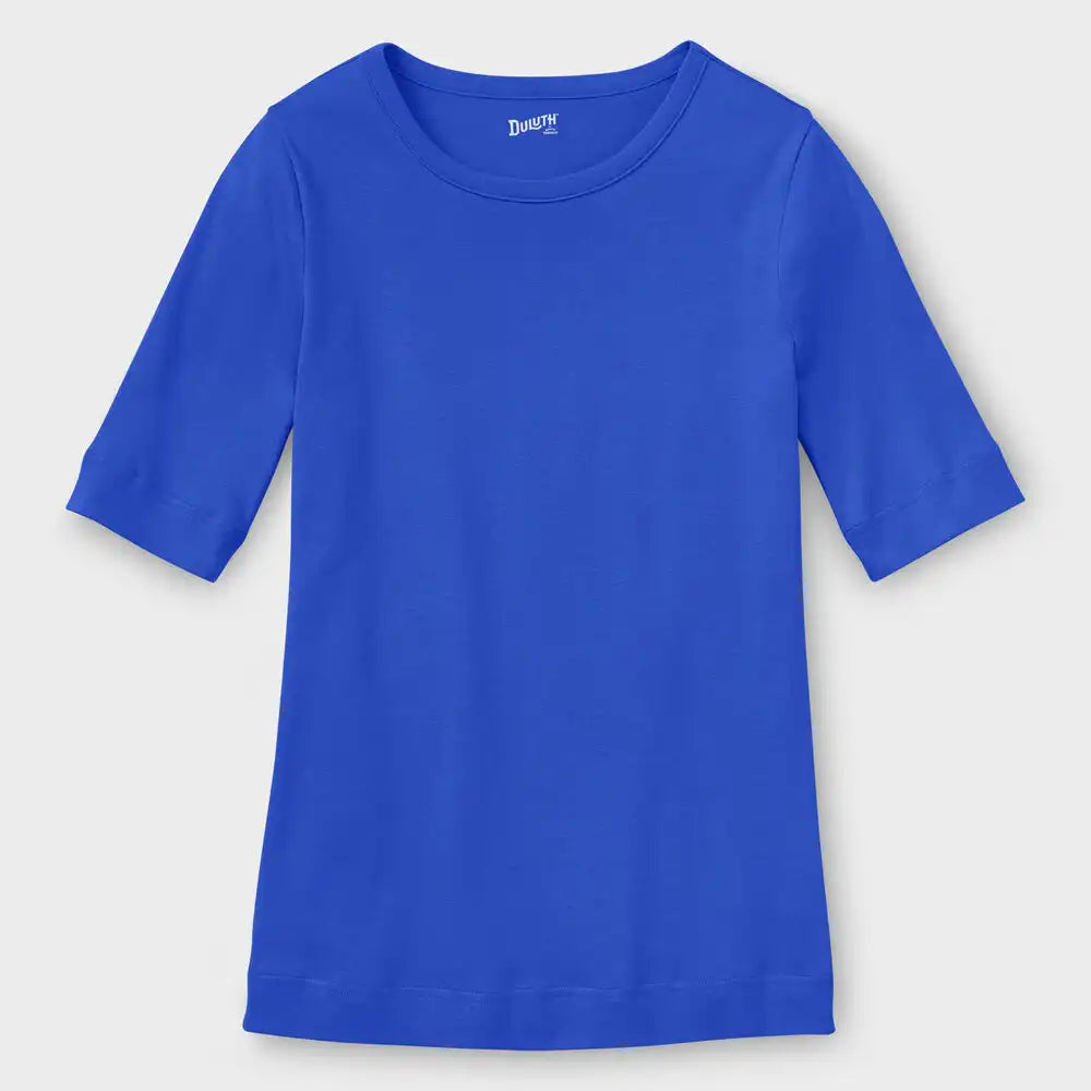 Women's Longtail T Elbow Sleeve Scoopneck