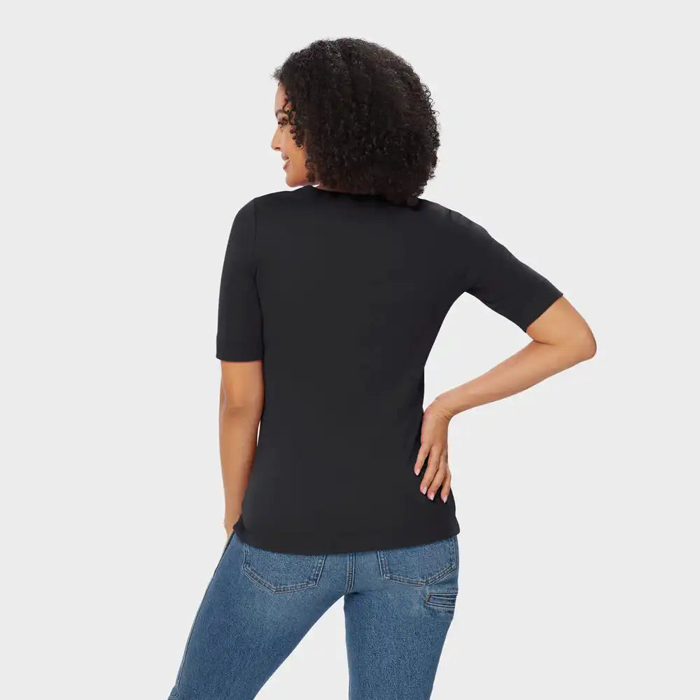 Women's Longtail T Elbow Sleeve Scoopneck