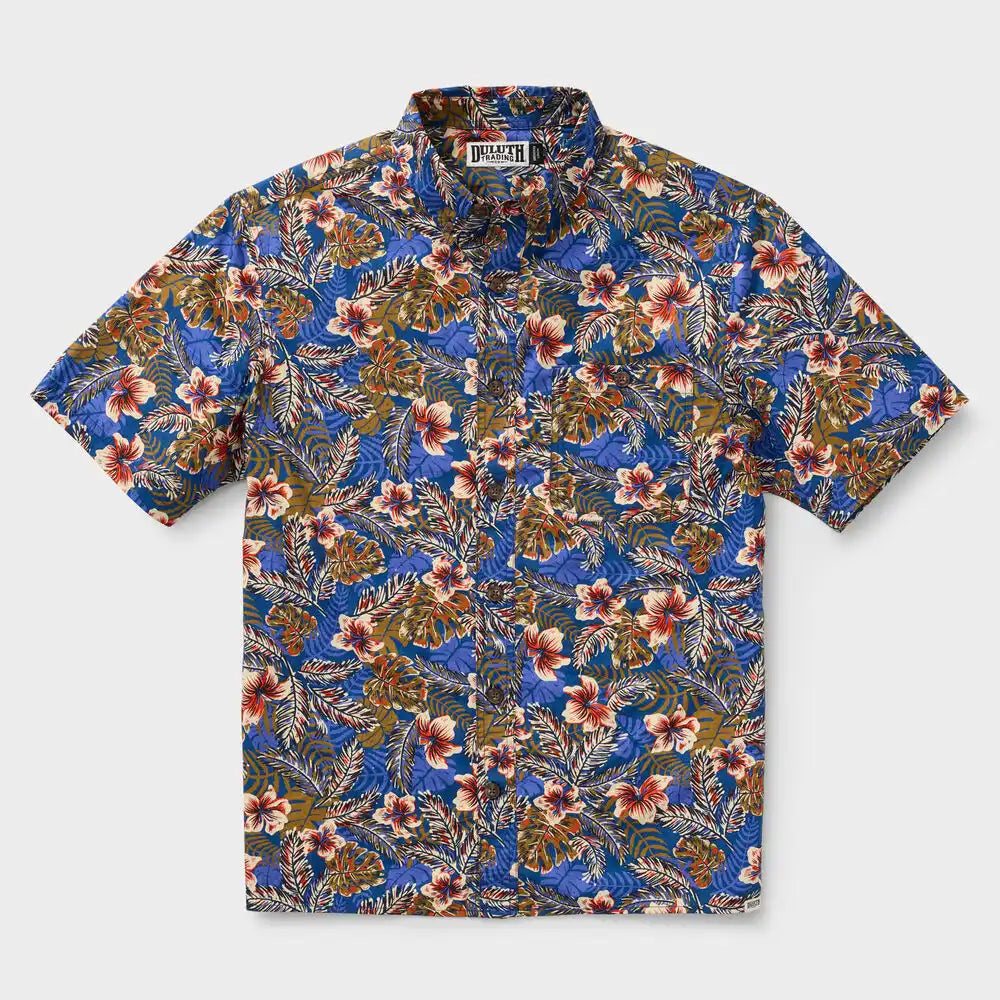 Men's BBQ Relaxed Fit Short Sleeve Shirt