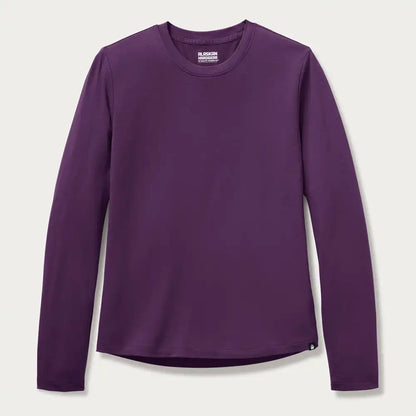 Women's AKHG Plus Renew Bamboo Crewneck Long Sleeve Tee