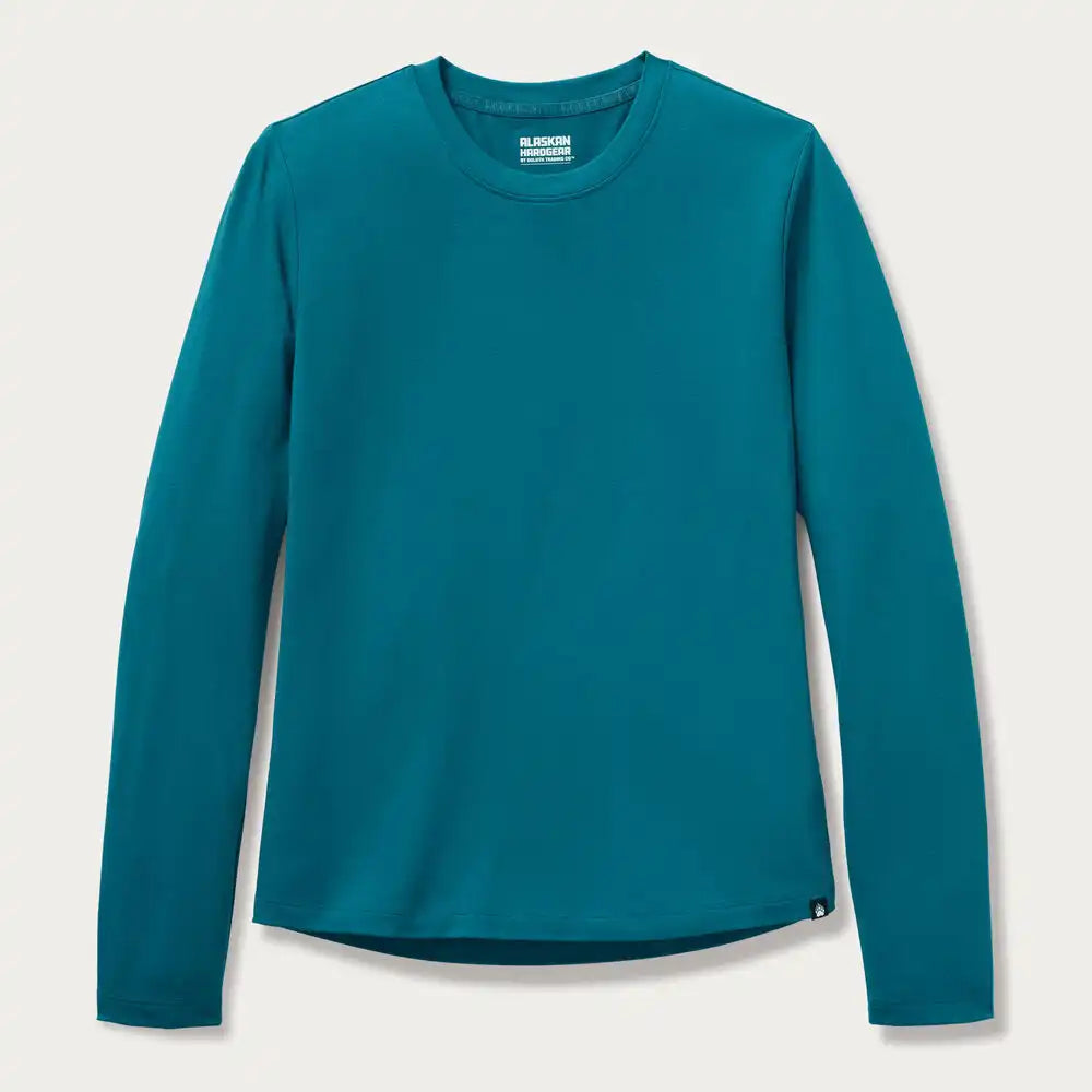 Women's AKHG Plus Renew Bamboo Crewneck Long Sleeve Tee