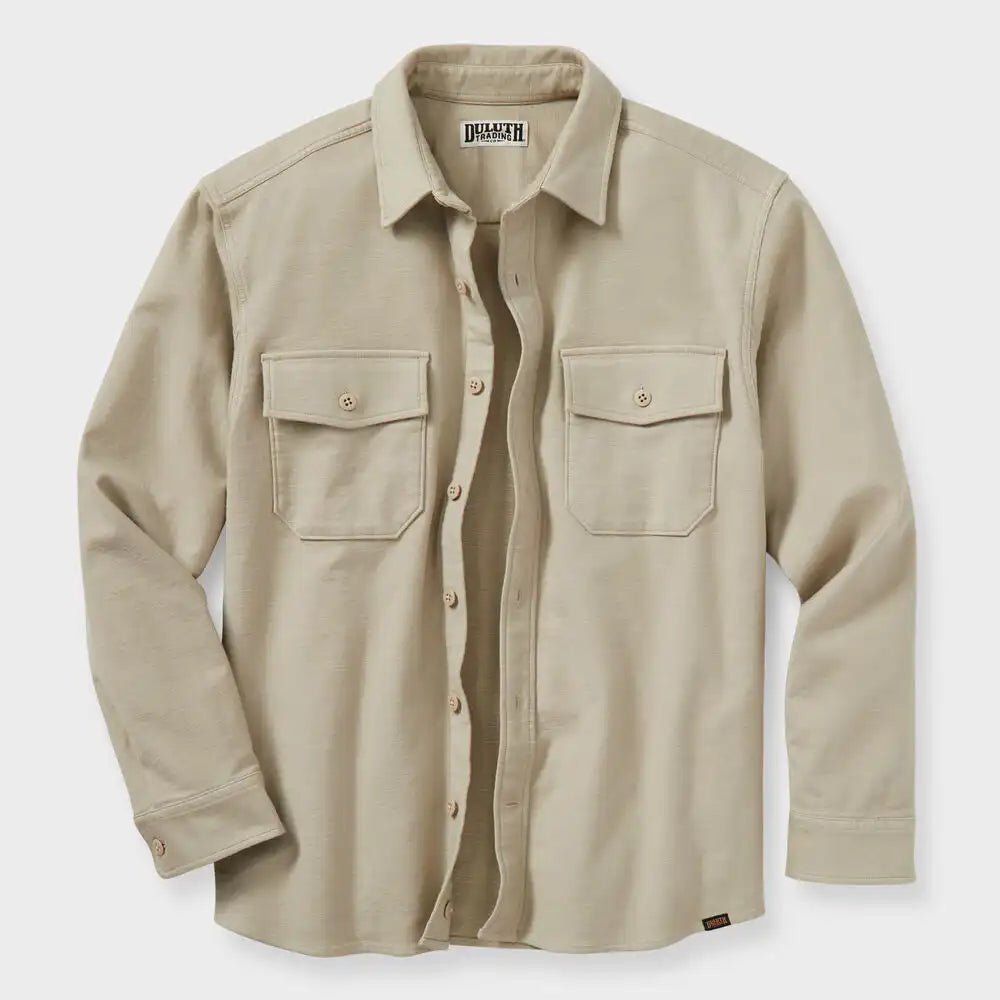 Men's Officer's Slub Sateen Shirt Jac