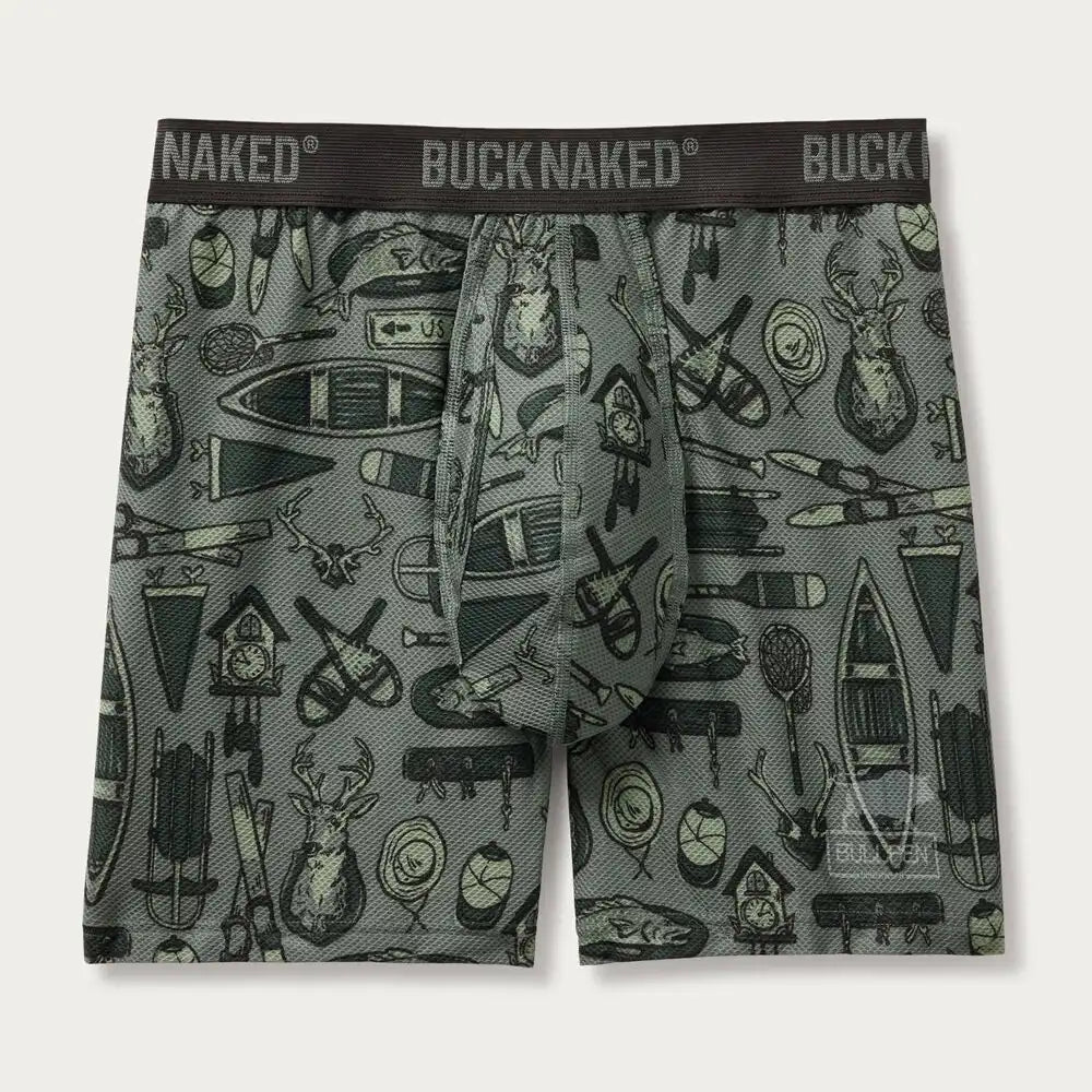 Men's Buck Naked Bullpen Boxer Briefs