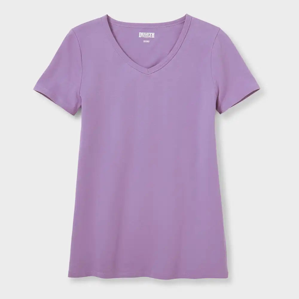 Women's No Yank Short Sleeve V-Neck Tee