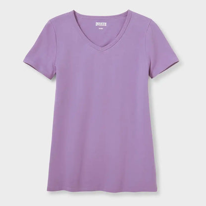 Women's No Yank Short Sleeve V-Neck Tee