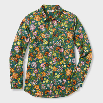 Women's Plus Chick-Nic Long Sleeve Shirt
