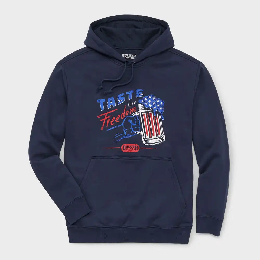 Men's Midweight Relaxed Fit Beer Pocket Hoodie