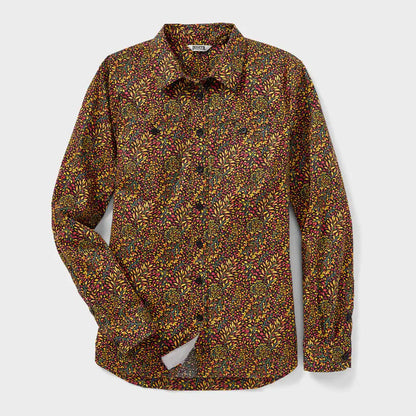 Women's Printmaker Cotton Poplin Long Sleeve Shirt