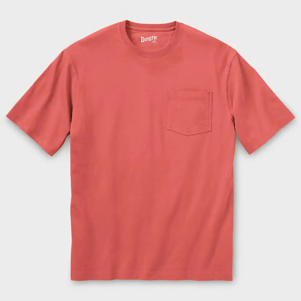 Men's Longtail T Standard Fit Short Sleeve Pocket Crew