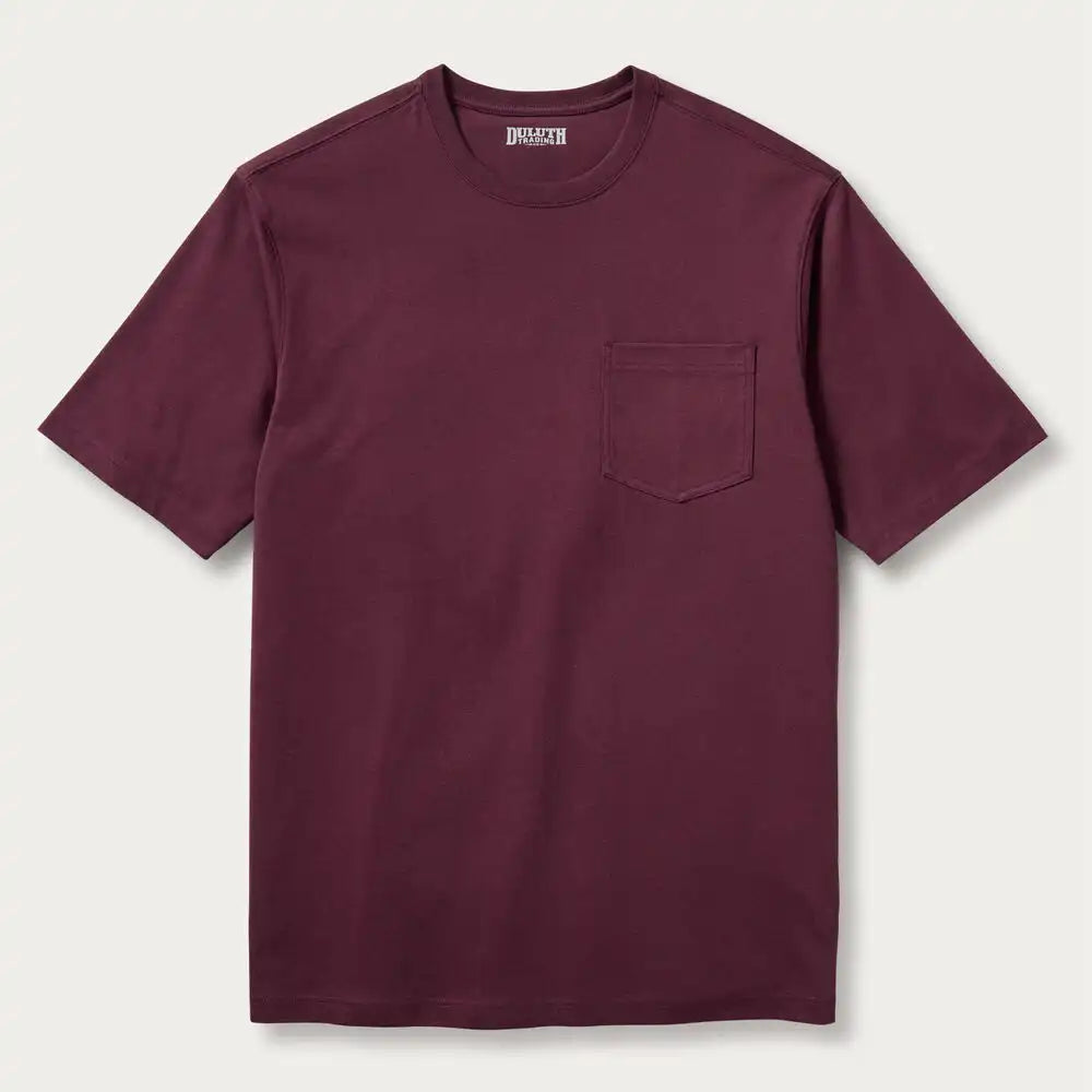 Men's Longtail T Standard Fit Short Sleeve Pocket Crew