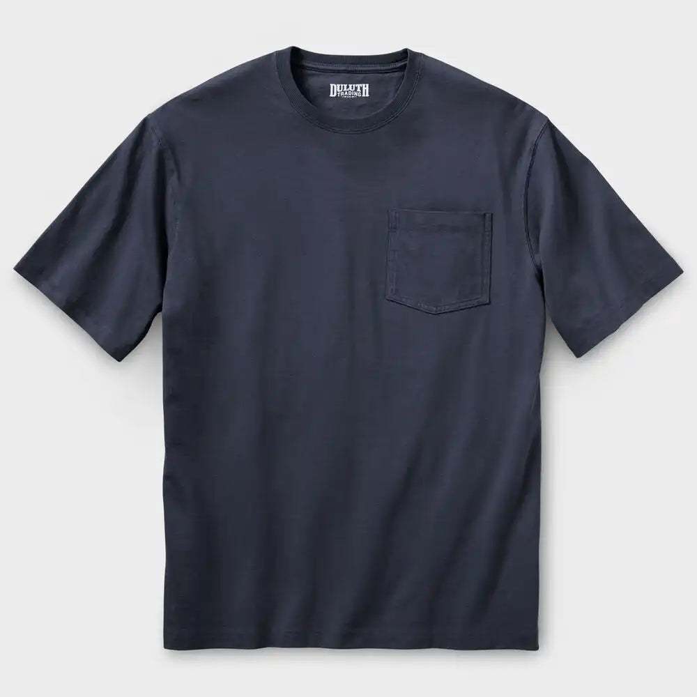 Men's Longtail T Standard Fit Short Sleeve Pocket Crew