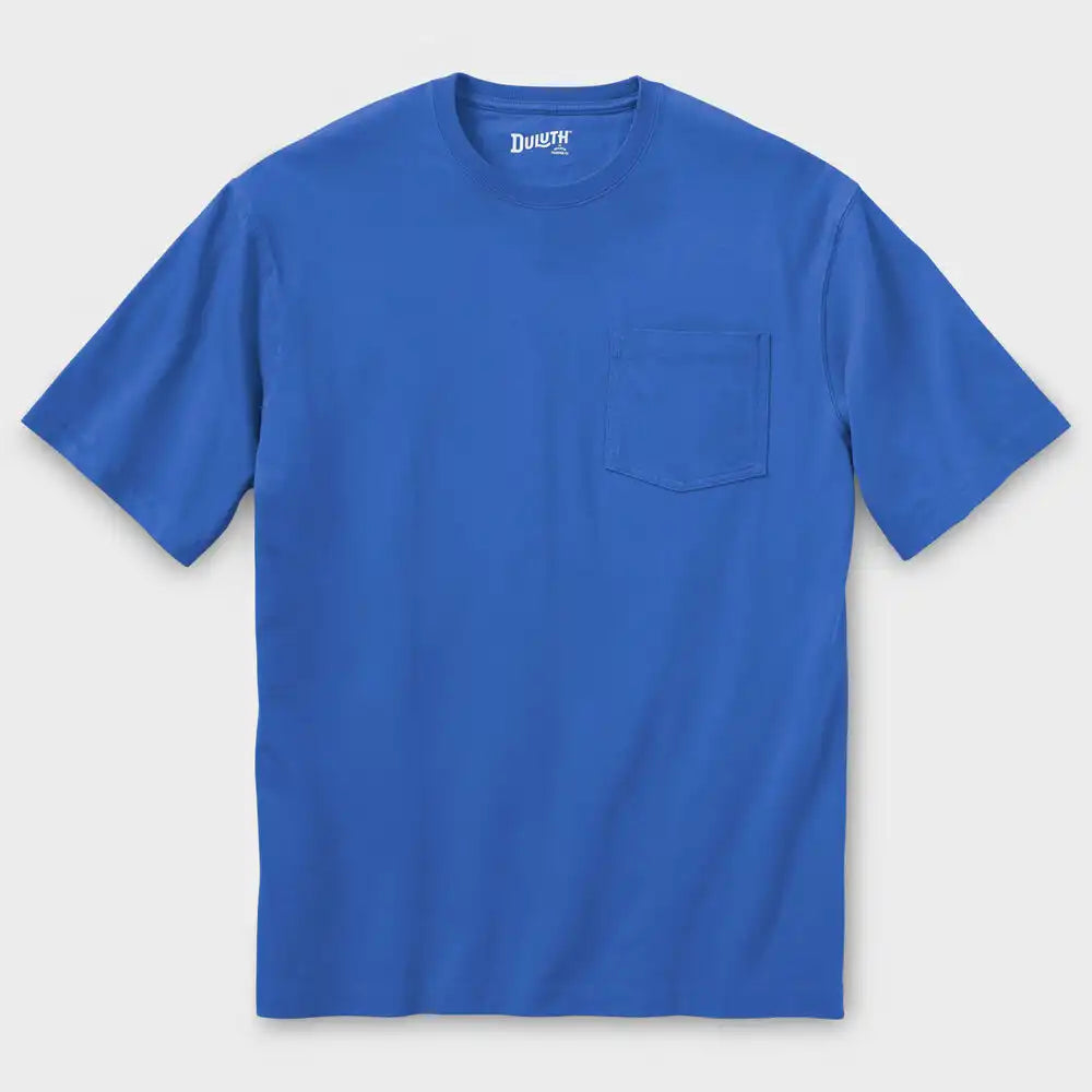Men's Longtail T Standard Fit Short Sleeve Pocket Crew