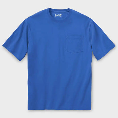Men's Longtail T Standard Fit Short Sleeve Pocket Crew