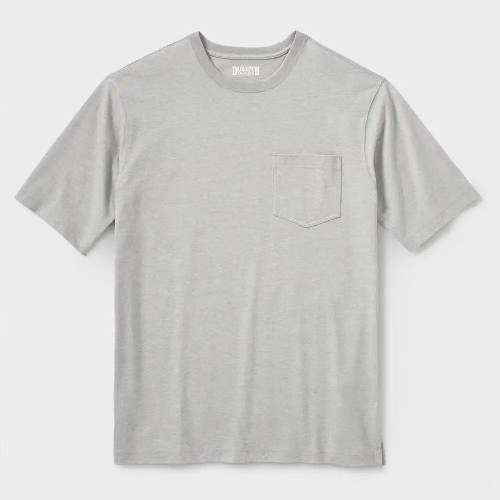 Men's Longtail T Standard Fit Short Sleeve Pocket Crew