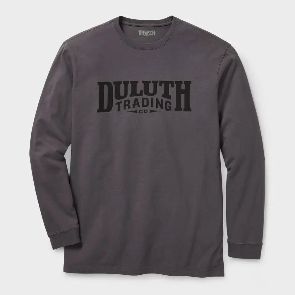 Men's Longtail T Relaxed Fit LS Logo T-Shirt