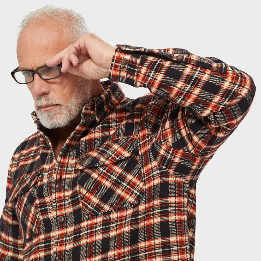 Men's Burlyweight Flannel Relaxed Fit Shirt
