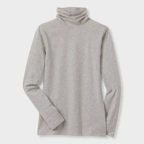Women's No-Yank Long Sleeve Turtleneck T-Shirt