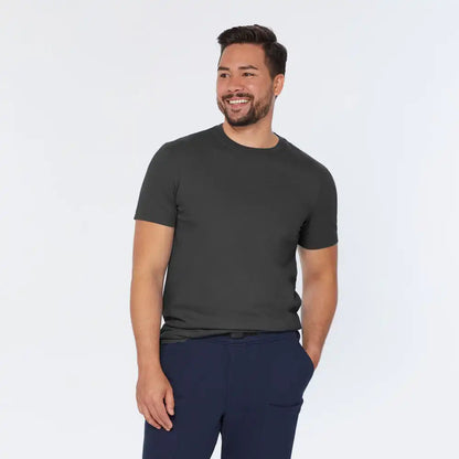 Men's Longtail T Slim Fit Short Sleeve T-Shirt